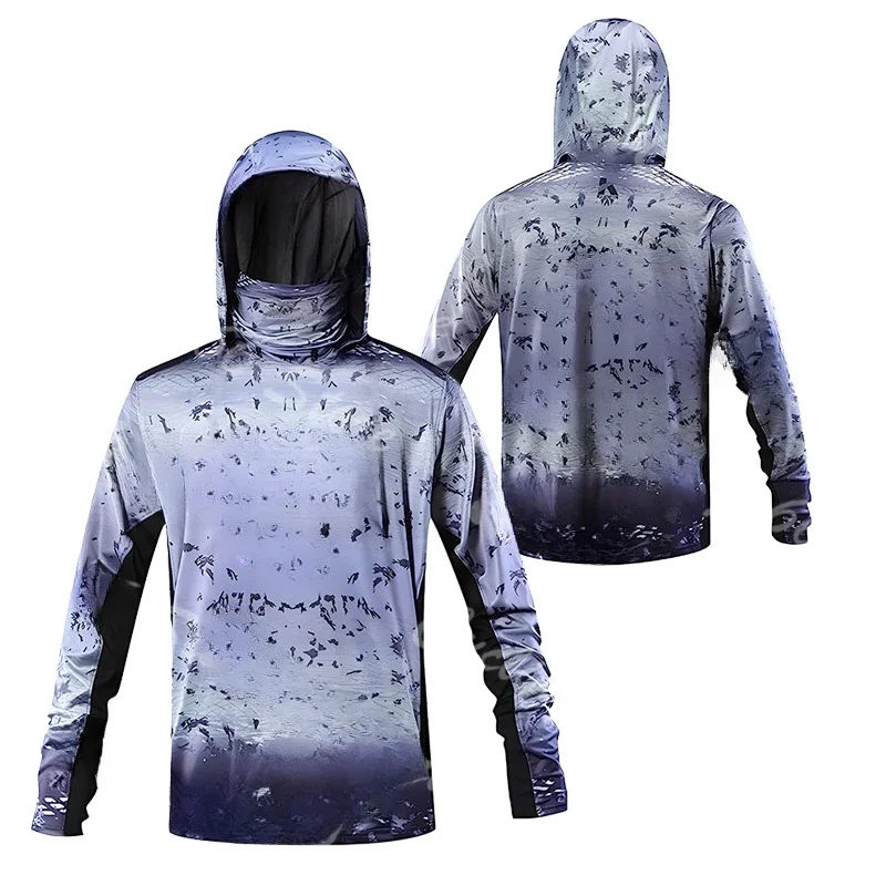 เสื้อตกปลาแขนยาวพิมพ์ลาย 3 มิต - Fishing Shirt Uv Protection บทวิจารณ์และราคา