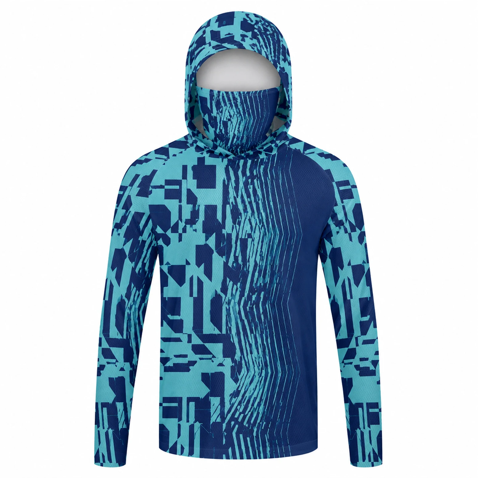 เสื้อตกปลาแขนยาวมีฮู้ดสำหรับผู - Fishing Shirt Uv Protection บทวิจารณ์และราคา