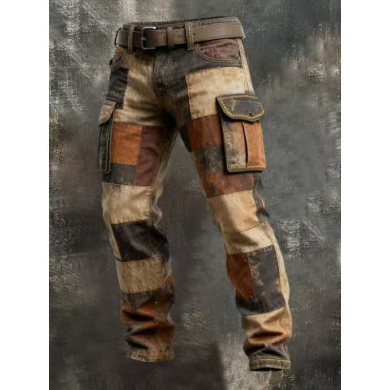 กางเกงโอเวอร์ออลทรงหลวมกระเป๋า - Fishing Pants Waterproof บทวิจารณ์และราคา